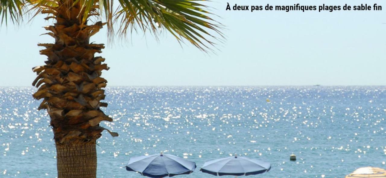 Hotel Sable Et Soleil - Port, Plage Et Jacuzzi Prive Fréjus Eksteriør billede
